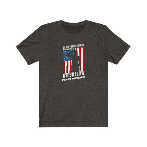 Peace Officer - Short Sleeved Tee